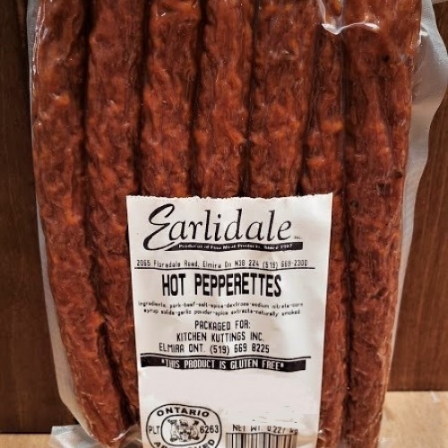 Locally Made Hot Pepperettes Locally Made Hot Pepperettes