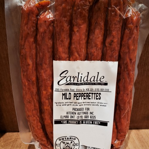 Locally Made Mild Pepperettes  Locally Made Mild Pepperettes