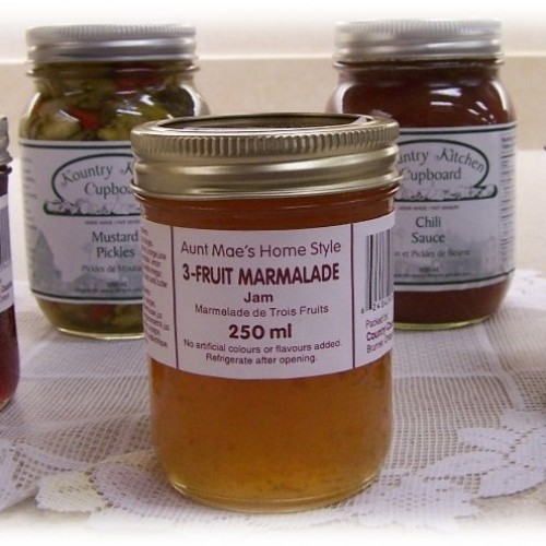 Jam - Aunt Mae's Homestyle - 12 x 250 ml  - Assorted Jam - Aunt Mae's Homestyle - 12 x 250 ml  - Assorted