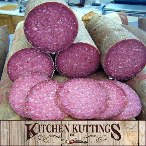 Homemade Beef Summer Sausage - Jumbo Homemade Beef Summer Sausage - Jumbo